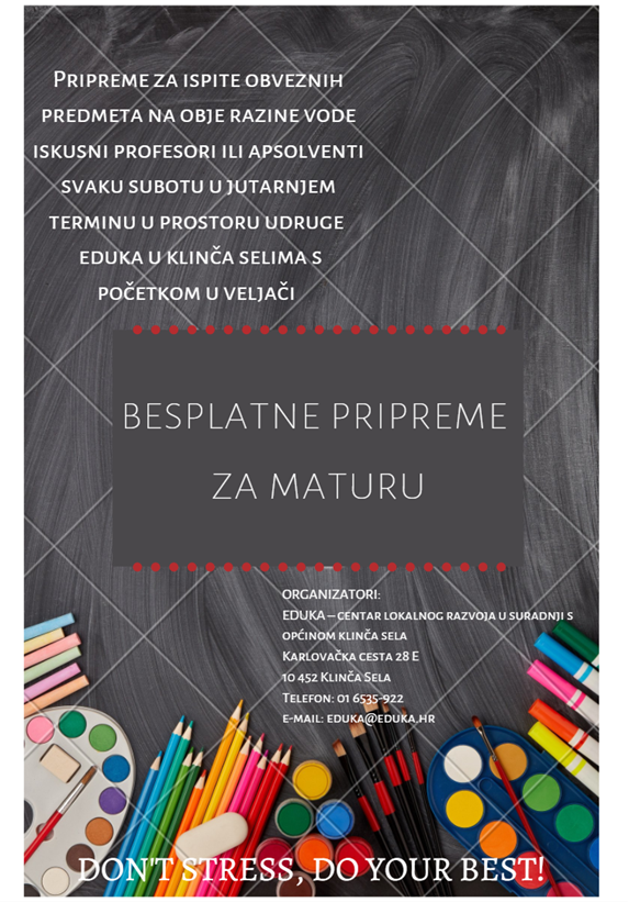 Matura 2024 prijave
