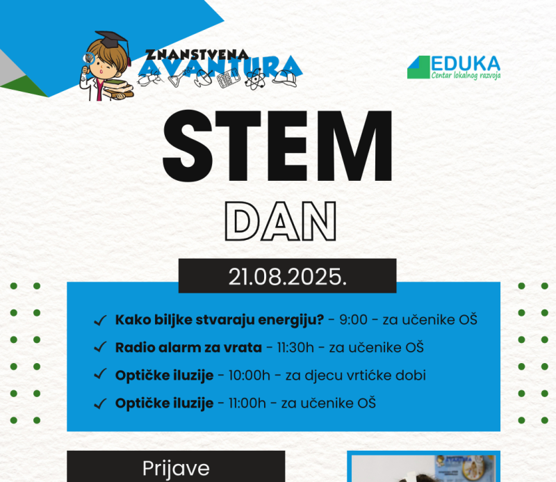 STEM DAN U EDUKI – 21.8.2025.