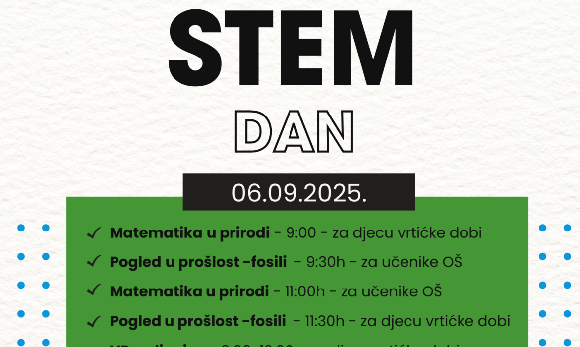 STEM DAN U SKLOPU DANA OPĆINE KLINČA SELA – 06.09.2025.