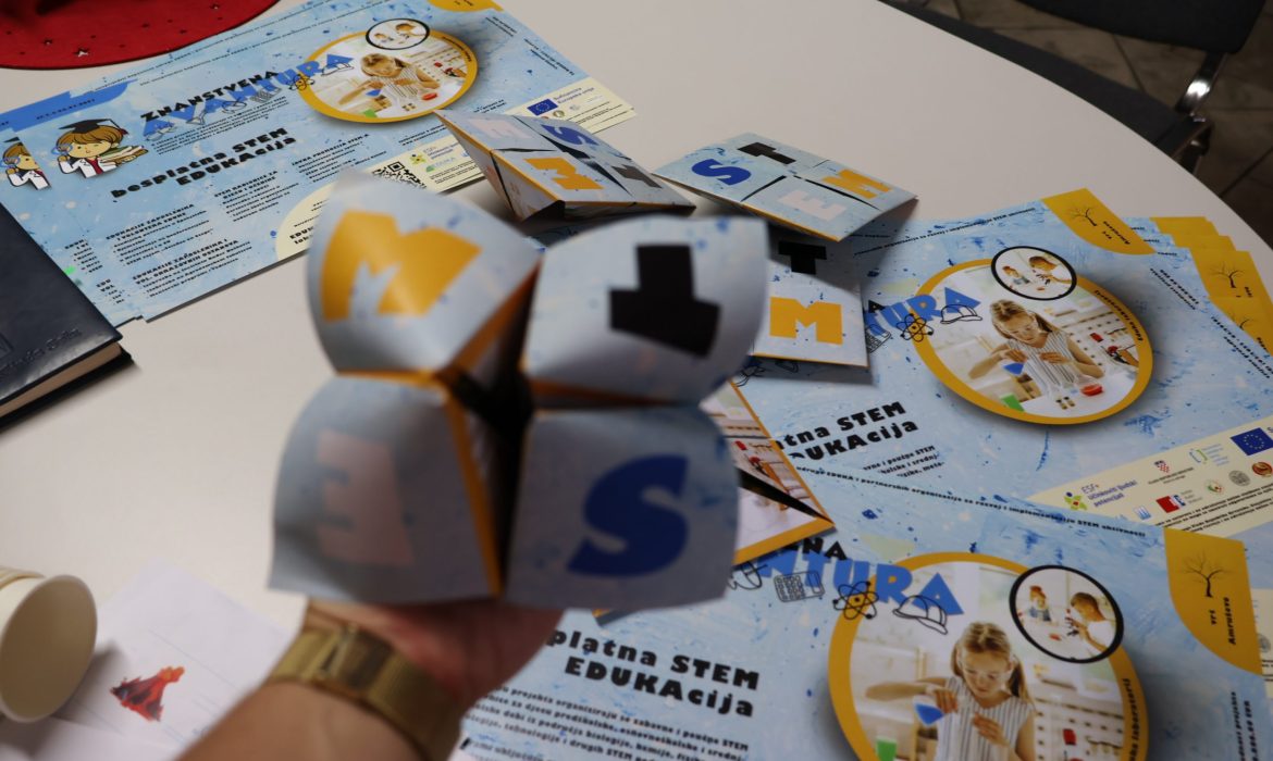 JAVNI POZIV ZA SUDJELOVANJE U STEM RADIONICAMA – Znanstvena avantura u studenom 2025.