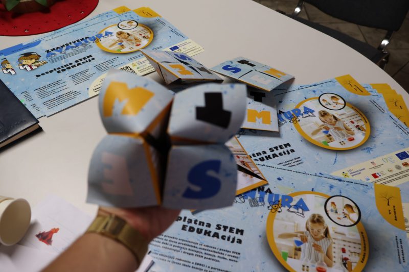 JAVNI POZIV ZA SUDJELOVANJE U STEM RADIONICAMA – Znanstvena avantura u studenom 2025.