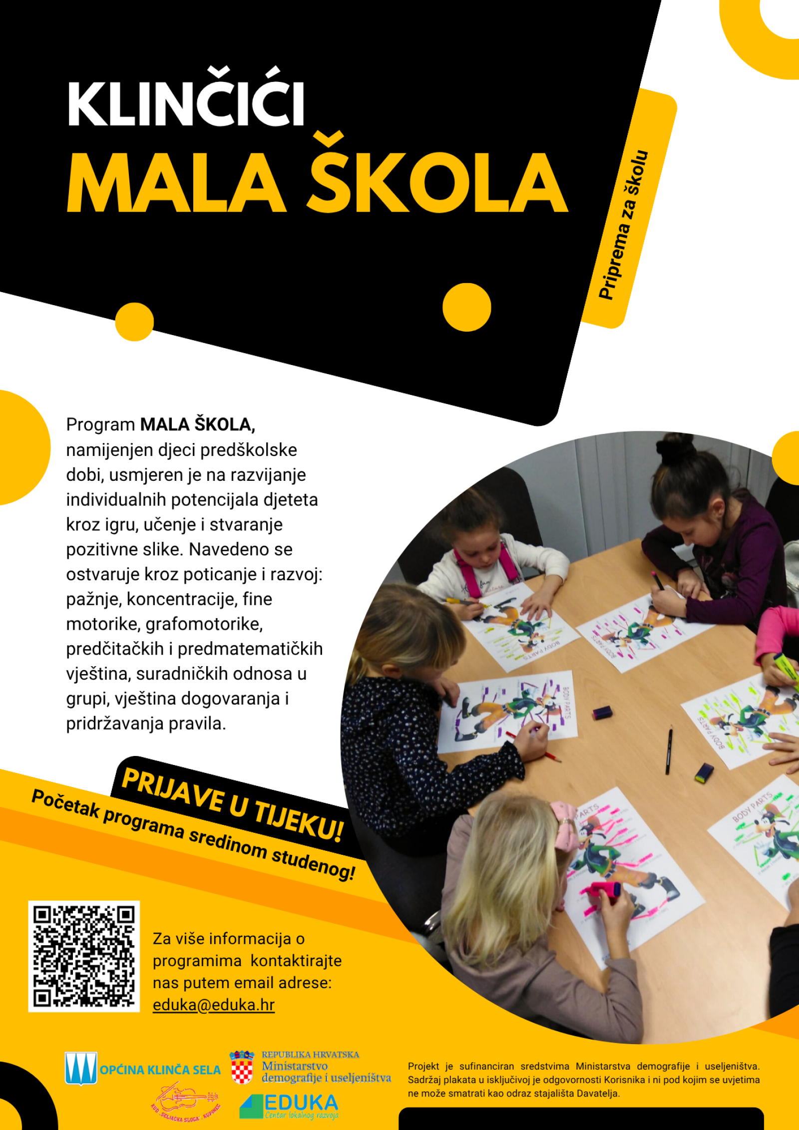 KLINČIĆI – Mala škola