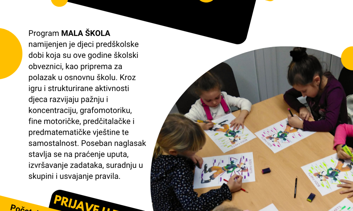 Mala škola – početak programa 2026.